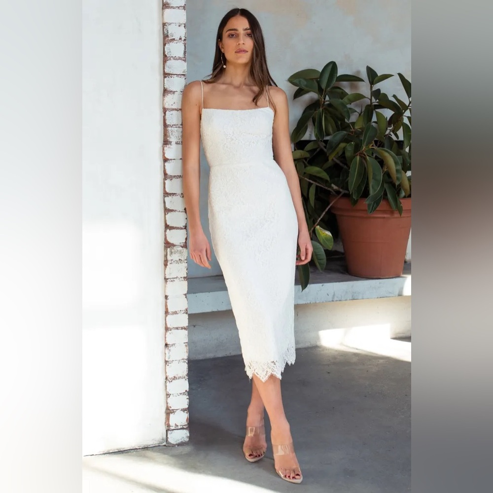 Jenny Yoo Little White Dress- Harley Dress